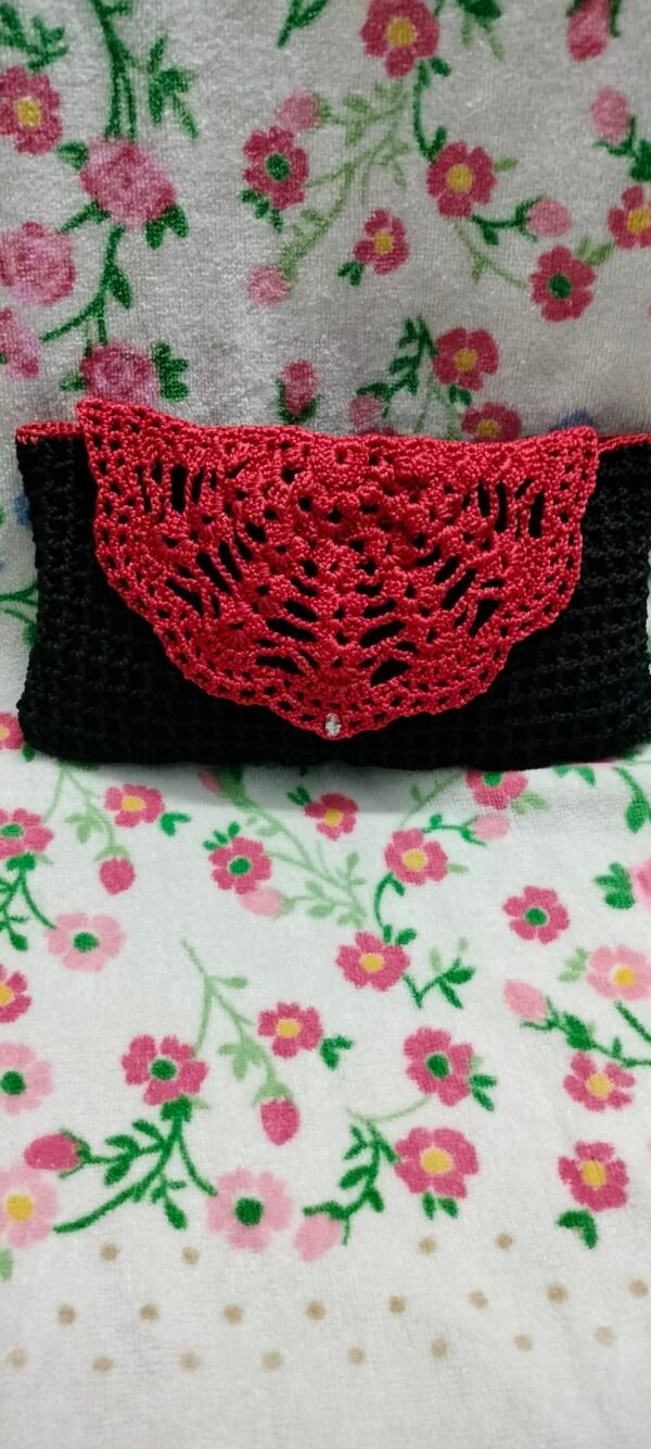 Zupppy Crochet Products Handmade Crochet Clutch For Ipad/Tablet