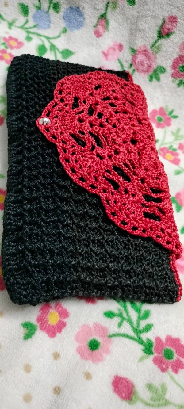 Zupppy Crochet Products Handmade Crochet Clutch For Ipad/Tablet