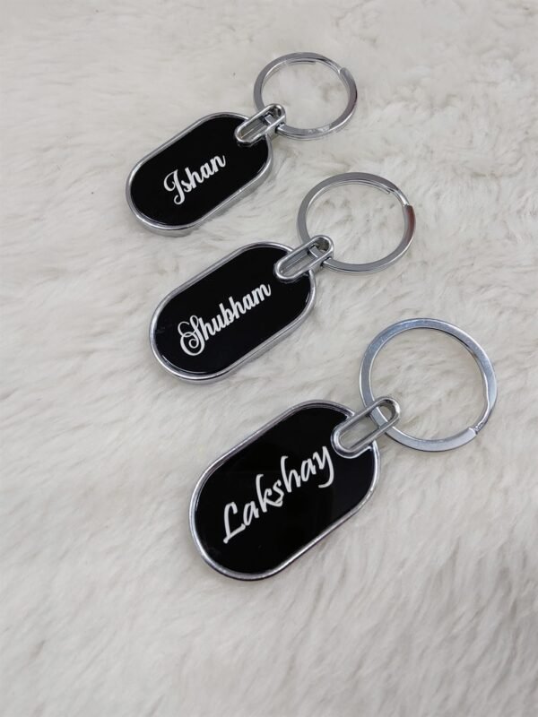 Zupppy Accessories Oval SS Keychain