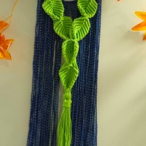 Zupppy wall hanging Macrame wall hanging with leaf detailing