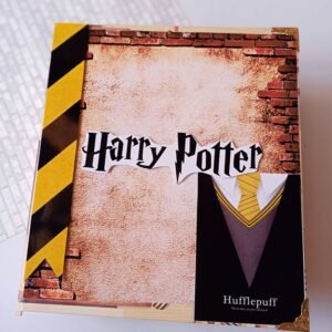 Zupppy Scrap book Hufflepuff harry potter scrapbook personalised with photos for kids, him and her