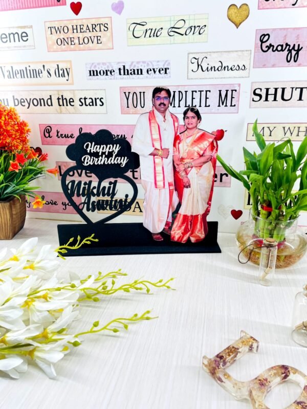 Zupppy Customized Gifts Personalized Table Top Photo Frame