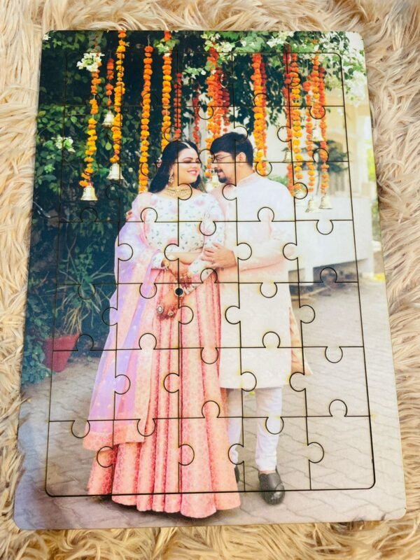 Zupppy Home Decor Wooden Puzzle With Photo Print