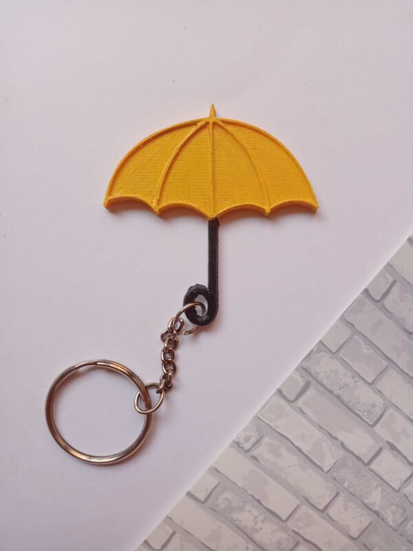 Zupppy Accessories How I met your mother yellow umbrella keychain