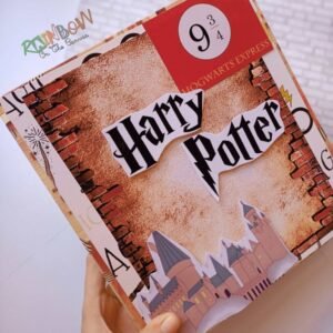 Zupppy Art & Craft Hogwarts Theme Harry potter scrapbook personalised with photos