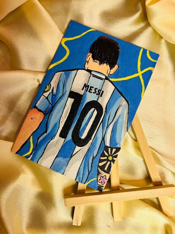 Zupppy Home Decor Lionel Messi Canvas Art | Buy Messi Wall Art Online in India