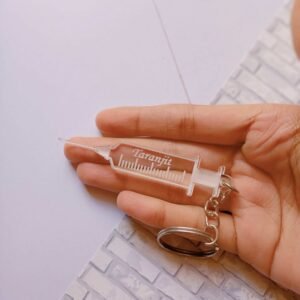 Zupppy Accessories Customised Injection keychain | Gift for doctors