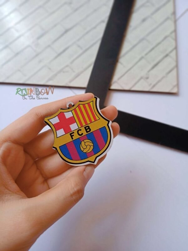 Zupppy Accessories Barcelona FC keychain for soccer football lovers gift