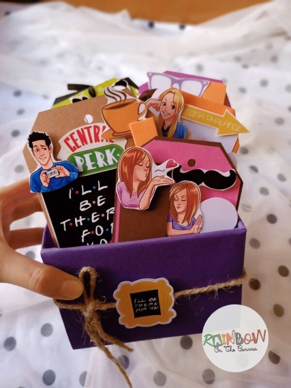 Zupppy Customized Gifts Friends theme Tag Box