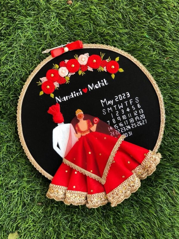 Zupppy Home Decor Wedding Embroidery Hoop