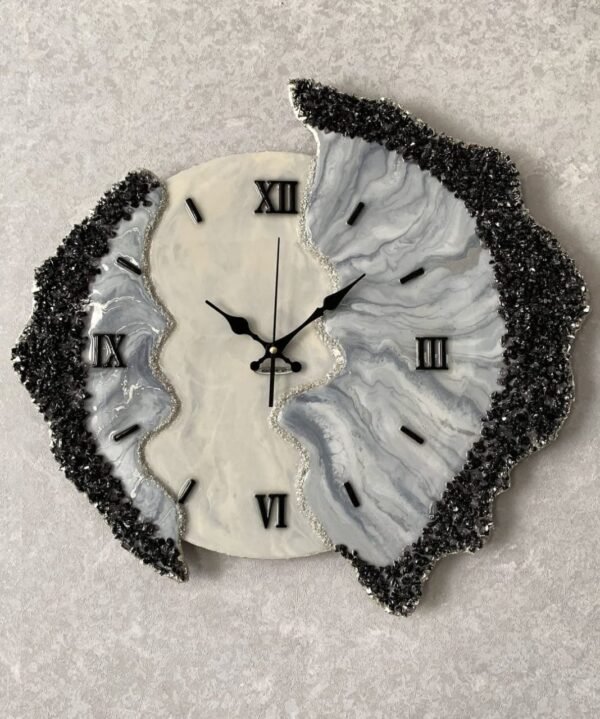 Zupppy Home Decor Geode Wall Clock 3