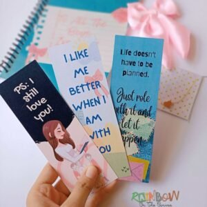 Zupppy Customized Gifts To all the boys I’ve loved before Set of 3 bookmarks