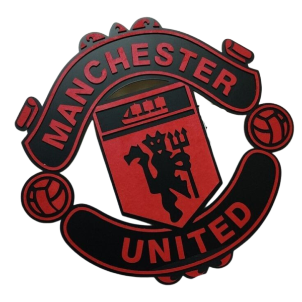 Zupppy wall art Manchester United Wall Art wooden for soccer and football lovers gift and decor