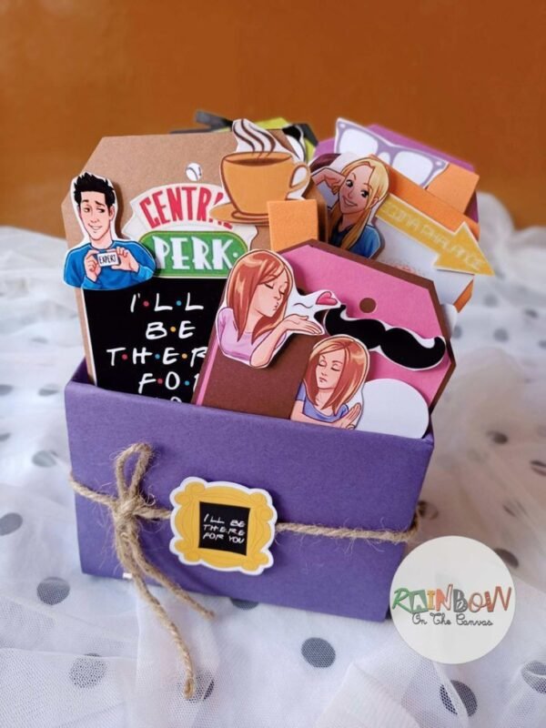 Zupppy Customized Gifts Friends theme Tag Box