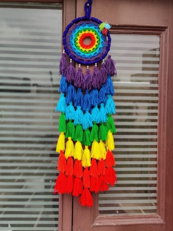 Zupppy wall hanging Multicolor Tassels dreamcatcher