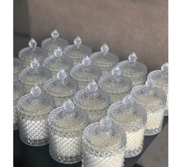 Zupppy Diyas & Candles Crystal Jar Candle