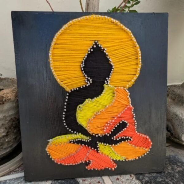 Zupppy Home Decor Buddha String Art