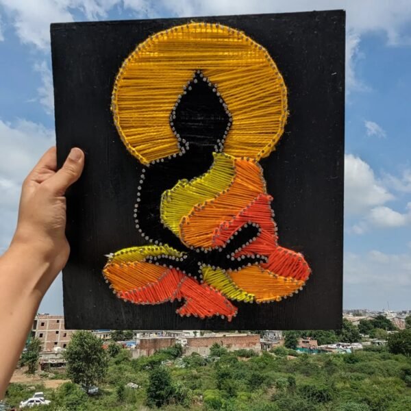 Zupppy Home Decor Buddha String Art