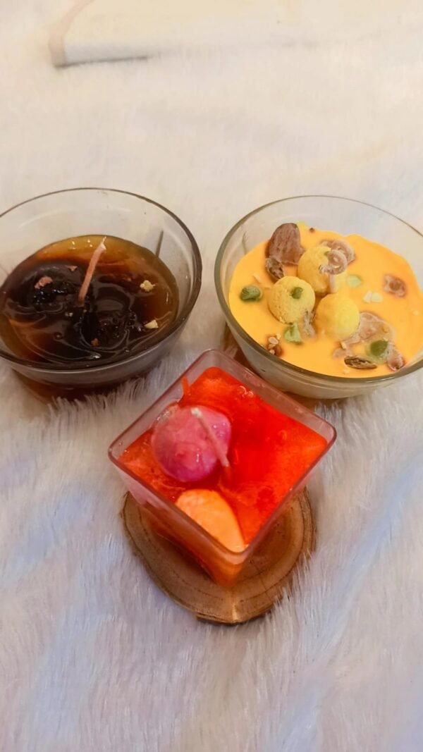 Zupppy Candle Rasmalai/Gulab Jamun Candles