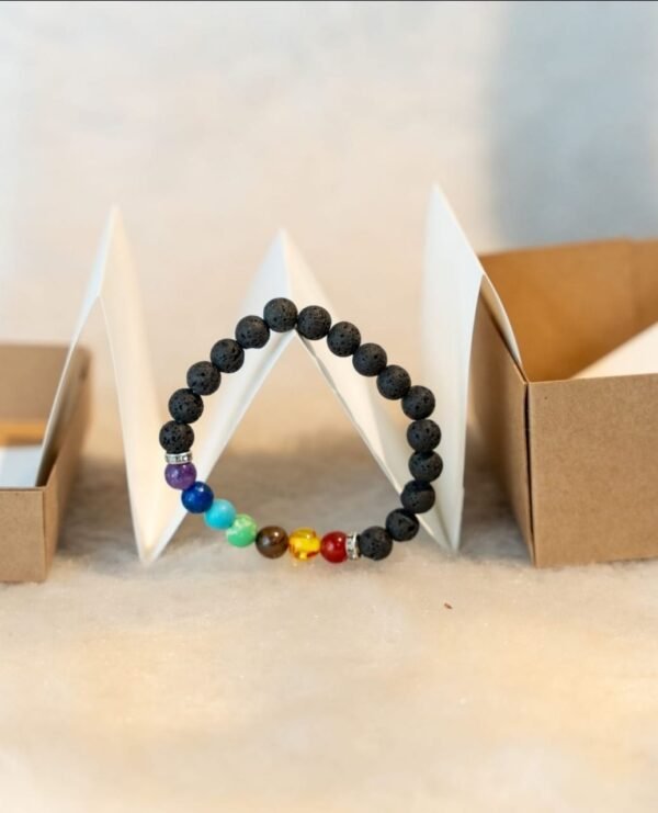 Zupppy Accessories Lava Bracelet With Seven Chakra