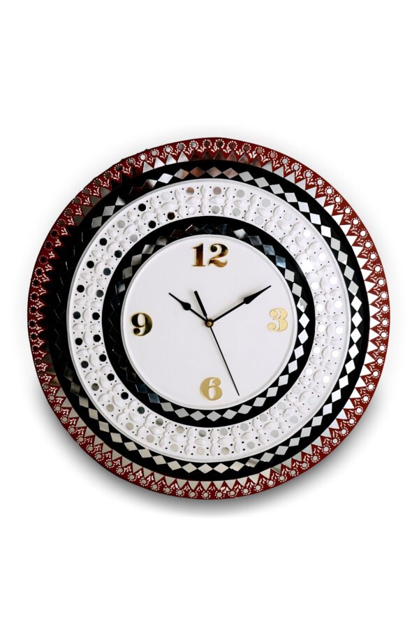 Zupppy Art & Craft 18×18 inch Premium Wall Clock Wall Hanging