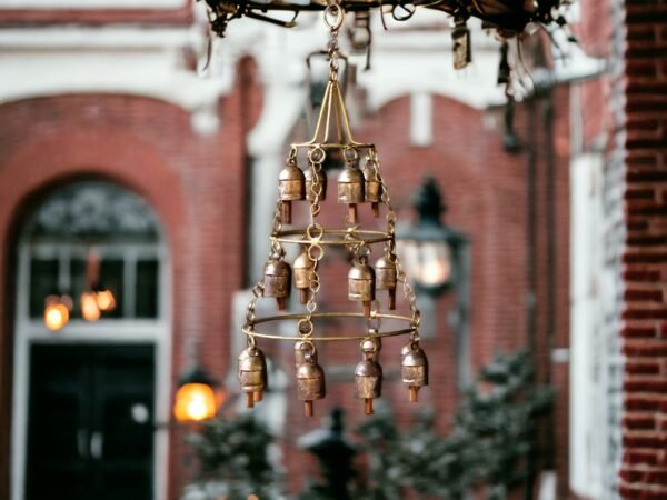 Zupppy Handcrafted Products Panchdhatu Ascending 3 tier wind chime