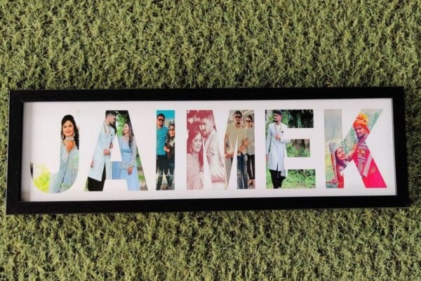 Zupppy Photo Frames Name customised collage frame birthday gift for him and her