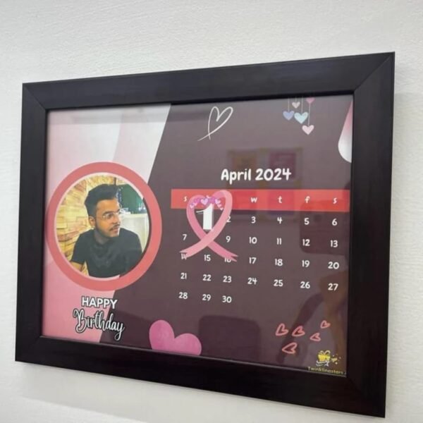 Zupppy Calendar Personalized Calender