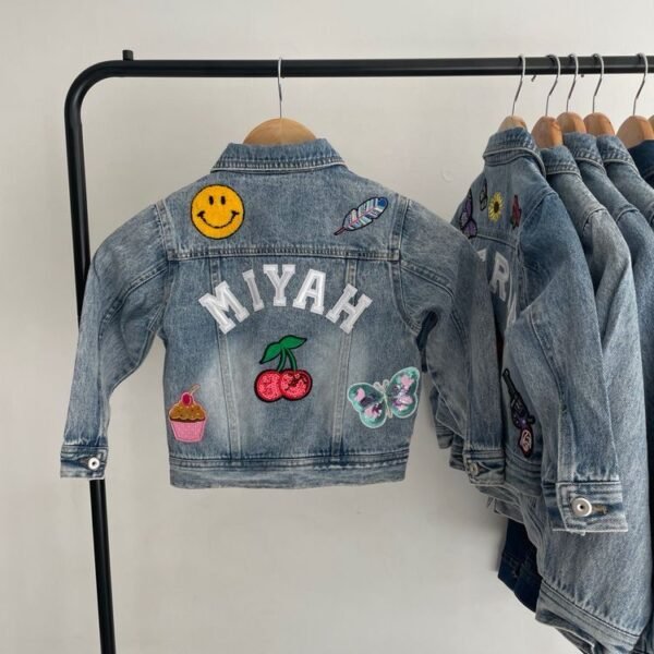 Zupppy Denim Jacket Personalized Denim Jacket: Wearable Art for Every Occasion