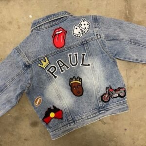 Zupppy Denim Jacket Personalized Denim Jacket: Wearable Art for Every Occasion
