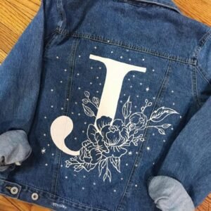 Zupppy Denim Jacket Customized Denim Jacket for Men and Women | Personalized Jean Jacket with Embroidery/Patches
