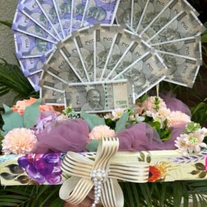 Zupppy Customized Gifts Cash Platter | Note Packing | Wedding Note Packing