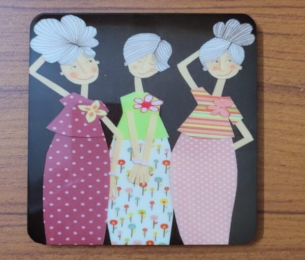 Zupppy Coasters Woman Coaster