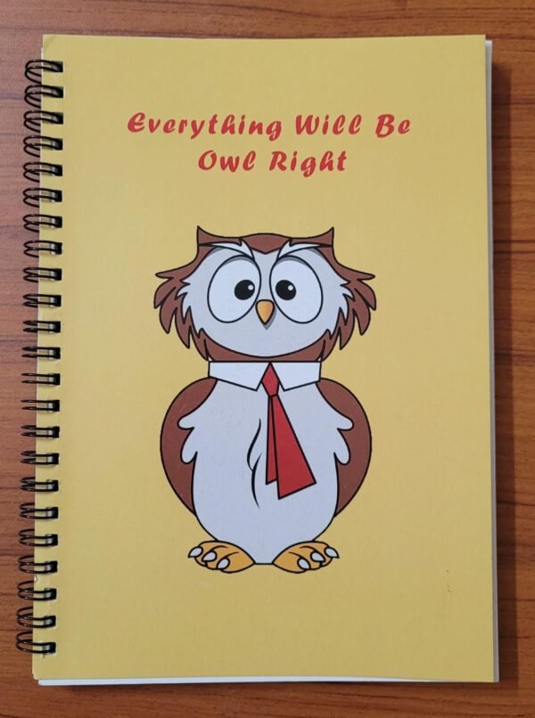Zupppy Diary Owl Notepad
