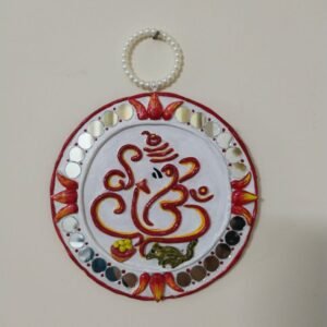 Zupppy Home Decor Beautiful Ganesh Ji Wall Decor for Spiritual and Elegant Spaces