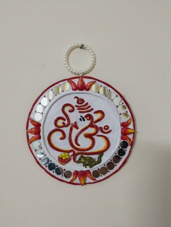 Zupppy Home Decor Beautiful Ganesh Ji Wall Decor for Spiritual and Elegant Spaces