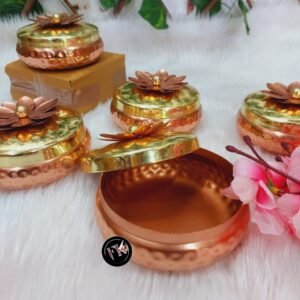 Zupppy Gifts Copper Matka Jars: Elegant Storage Solutions