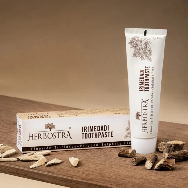 Zupppy Herbals Herbostra Irimedadi Toothpaste 125 gm – Best Ayurvedic Herbal Toothpaste in India