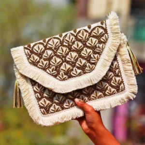 Zupppy Accessories Handcrafted Boho Banjara Handbag – Eco-Friendly, Unique Patchwork Design for Casual & Stylish Looks