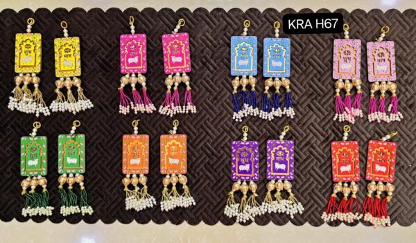 Zupppy Bandarwal Shubh Labh Pichwai MDF Hangings for Home Décor – Traditional Auspicious Wall Hangings