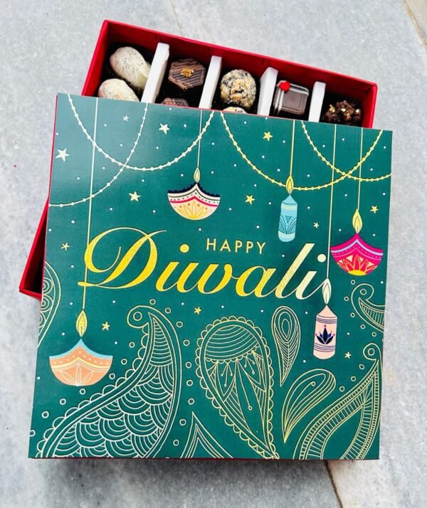 Zupppy Chocolates Premium Diwali Designer Chocolates – Stuffed Dates, Hazelnut Bombs & More | Perfect Festive Gift Set