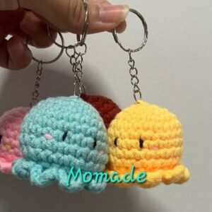 Zupppy Handmade Products Handmade Keychain-octopus