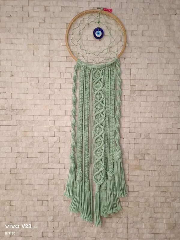 Zupppy Customized Gifts Pastel Shade Macrame Wall Hanging for Decor