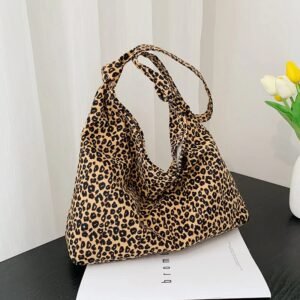 Zupppy Gifts Stylish Women’s Leopard Print Shoulder Bag | Large Capacity Fashion Statement