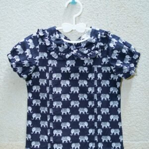 Zupppy Apparel Elephant Parade Baby Print Tops