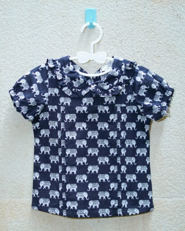 Zupppy Apparel Elephant Parade Baby Print Tops