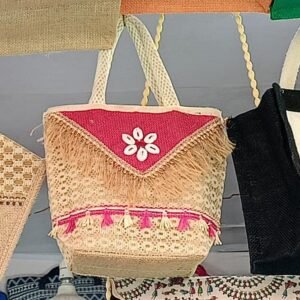 Zupppy Accessories Fancy handmade jute bag