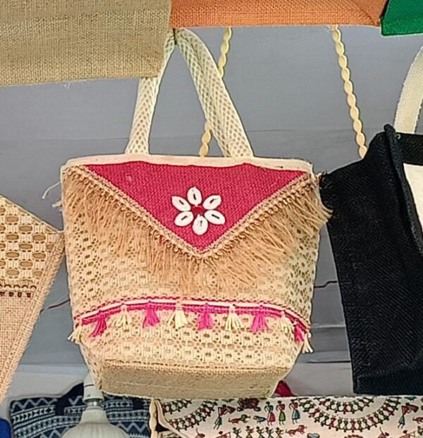 Zupppy Accessories Fancy handmade jute bag