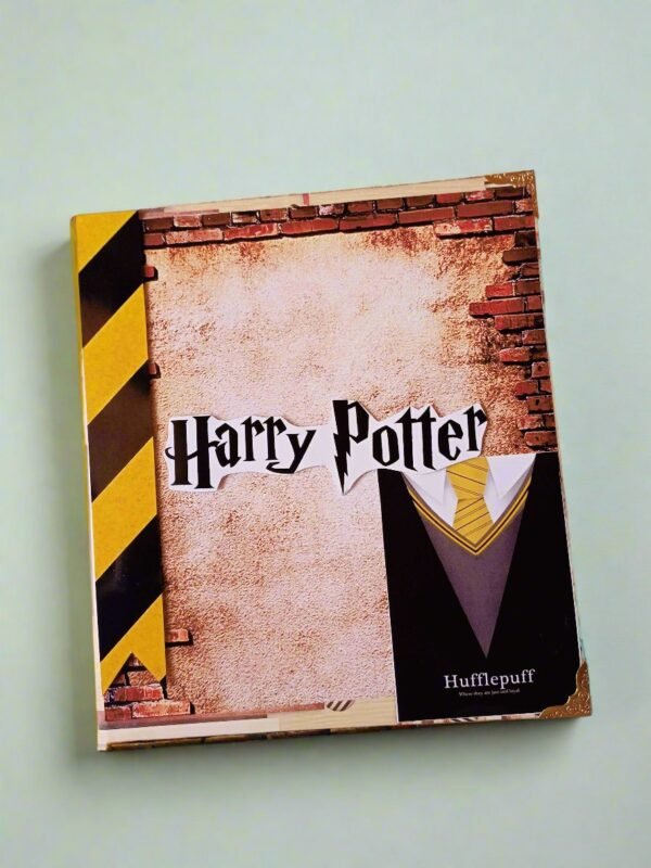 Zupppy Scrap book Rainvas Hufflepuff Harry Potter Scrapbook | Personalised with Photos for Kids, Him, and Her