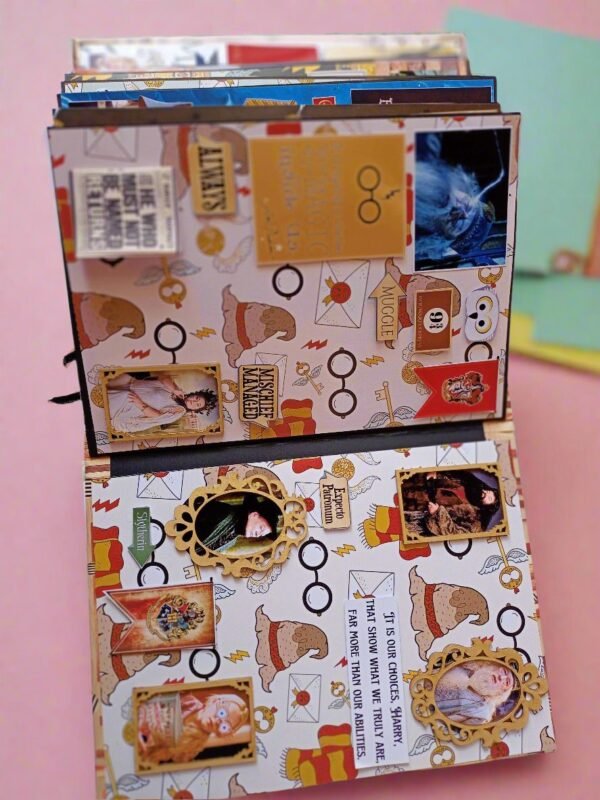 Zupppy Scrap book Chamber of Secrets Harry Potter Scrapbook | Personalised for Kids, Him, and Her